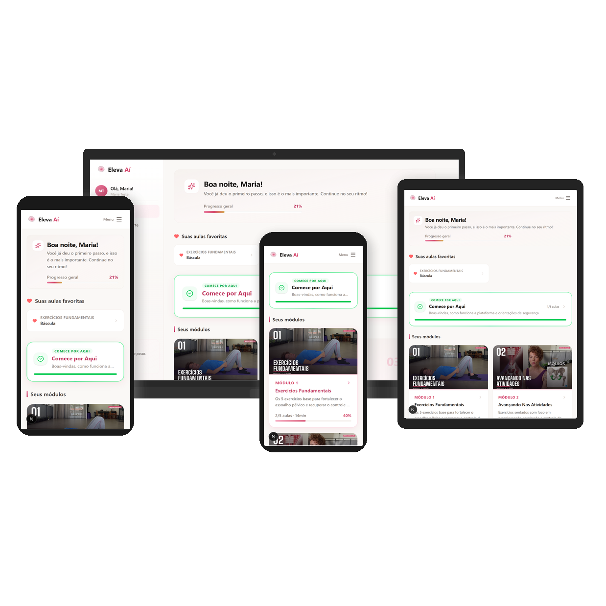 Método Eleva Aí — Plataforma com videoaulas
